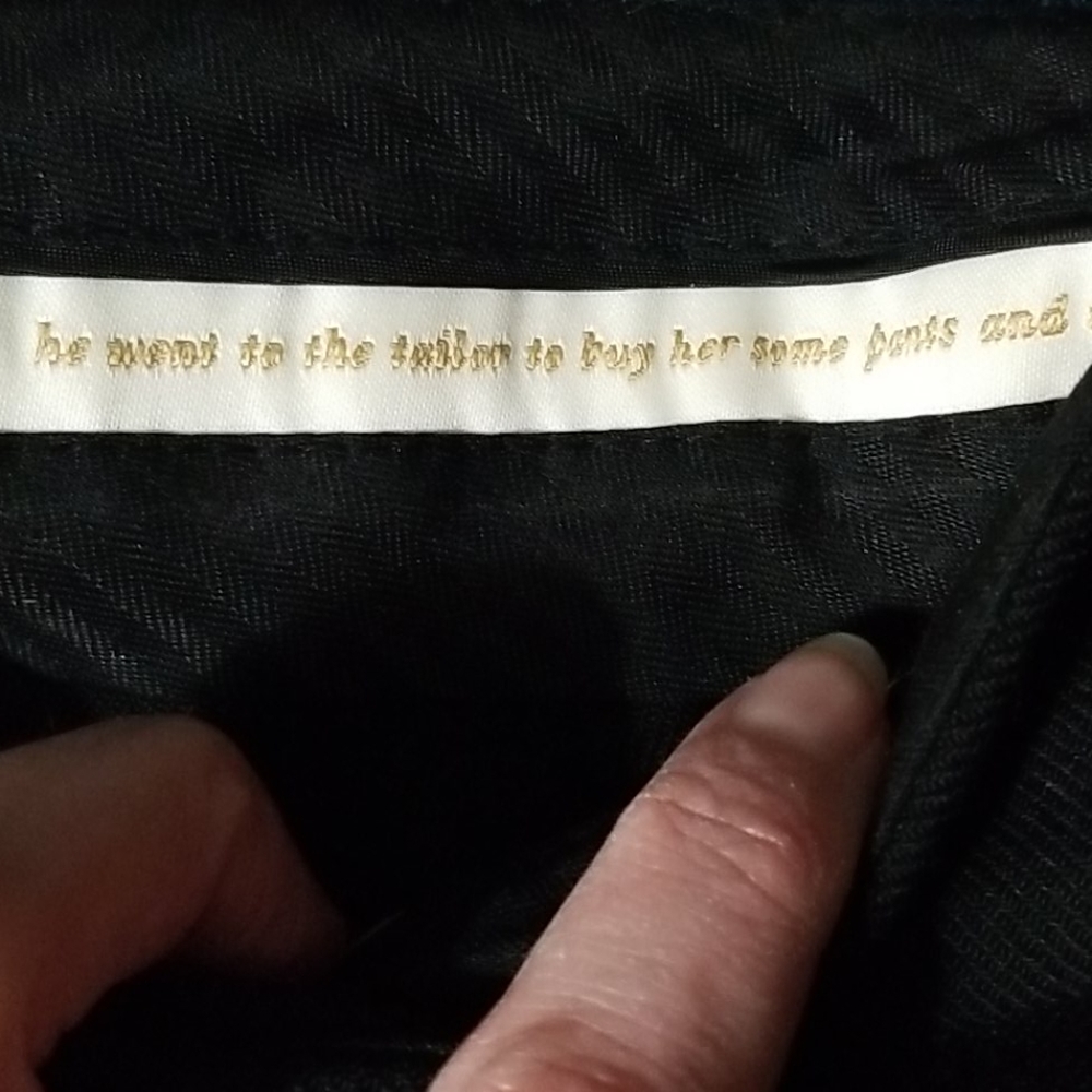 Kate Spade Wool Blend Crop Zip Hem Pants 2 - Picture 10 of 11